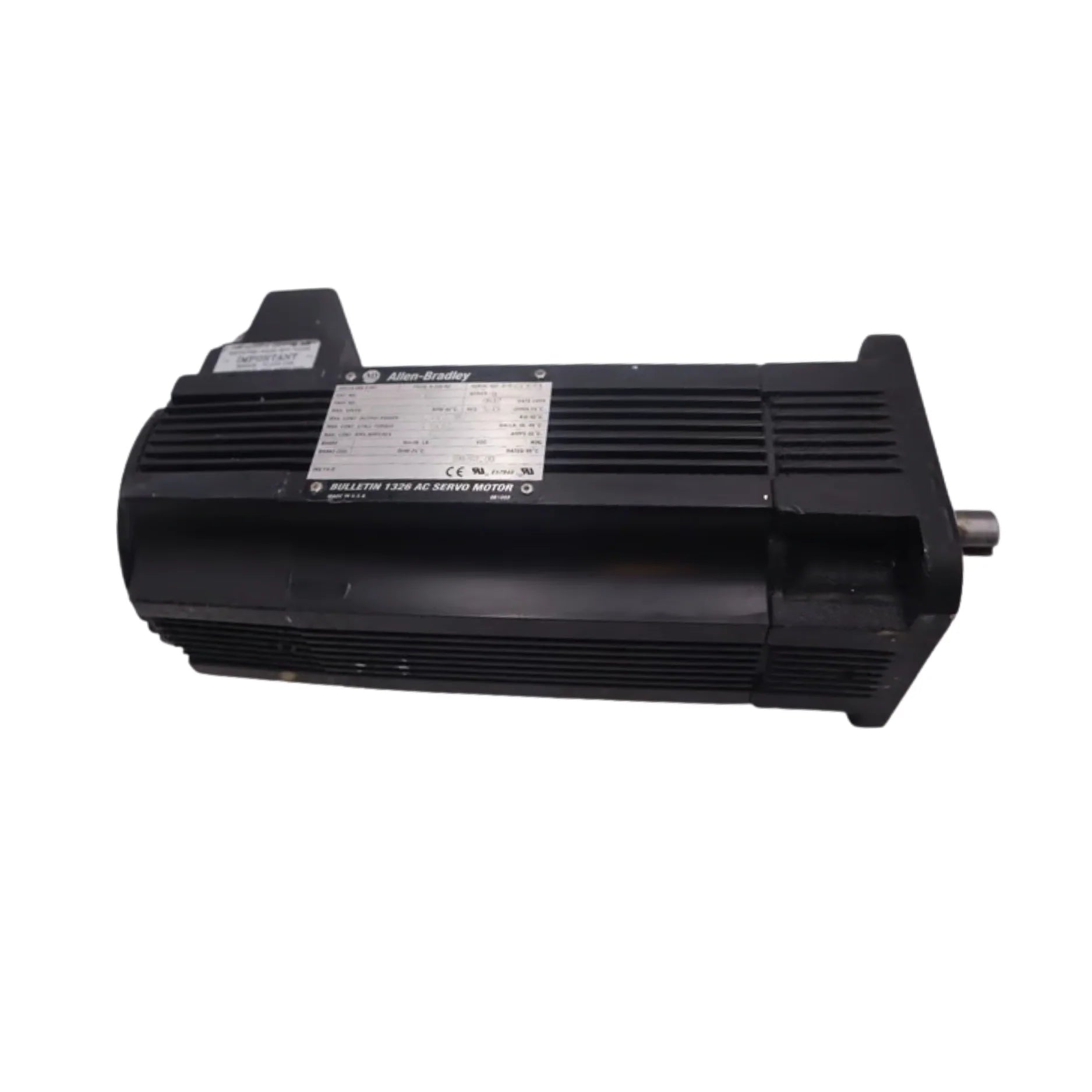 Allen-Bradley 1326AB-B420H-M2LS servo motor, 5.1 Nm, 6000 RPM, IP67, no brake, CRS encoder