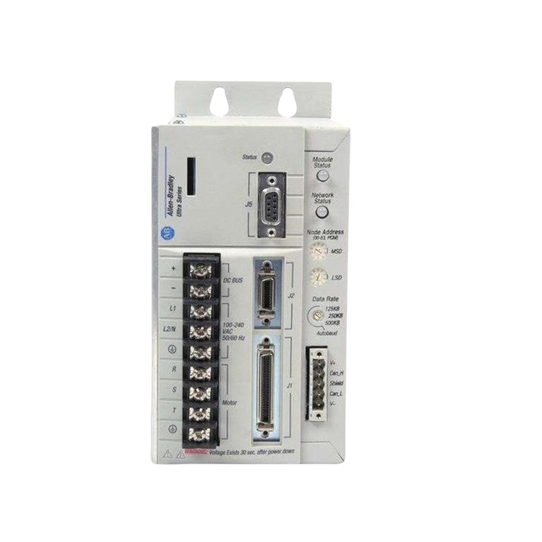 Ultra 100 Digital Servo Drive, 1 kW output, 120/240V AC input, single-phase, 15A peak current.