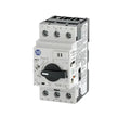 Allen-Bradley 140M-C2E-B25 motor protection circuit breaker, 3-phase, 2.5A, IEC rated for industrial control
