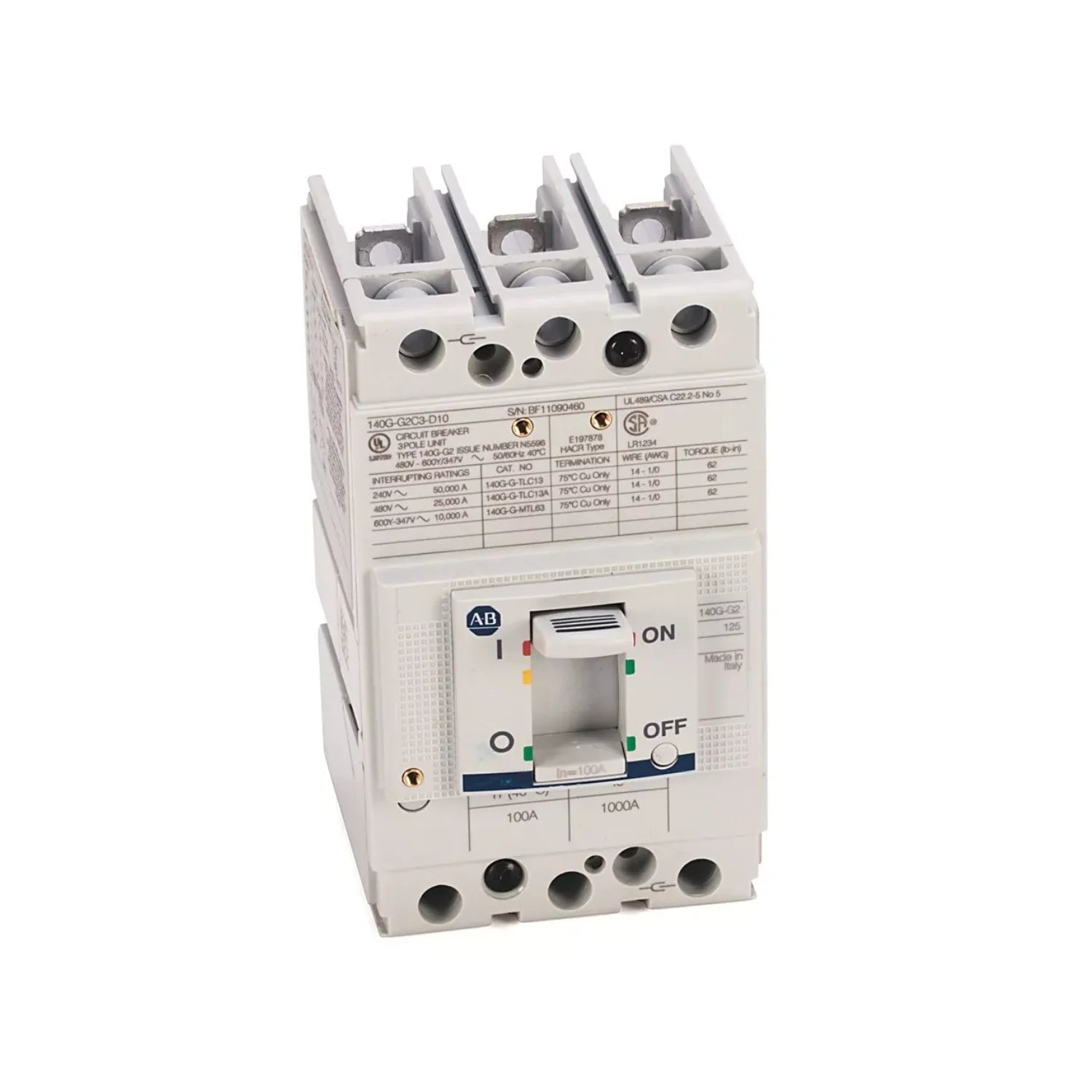 Allen-Bradley 140G-G2C3-D10