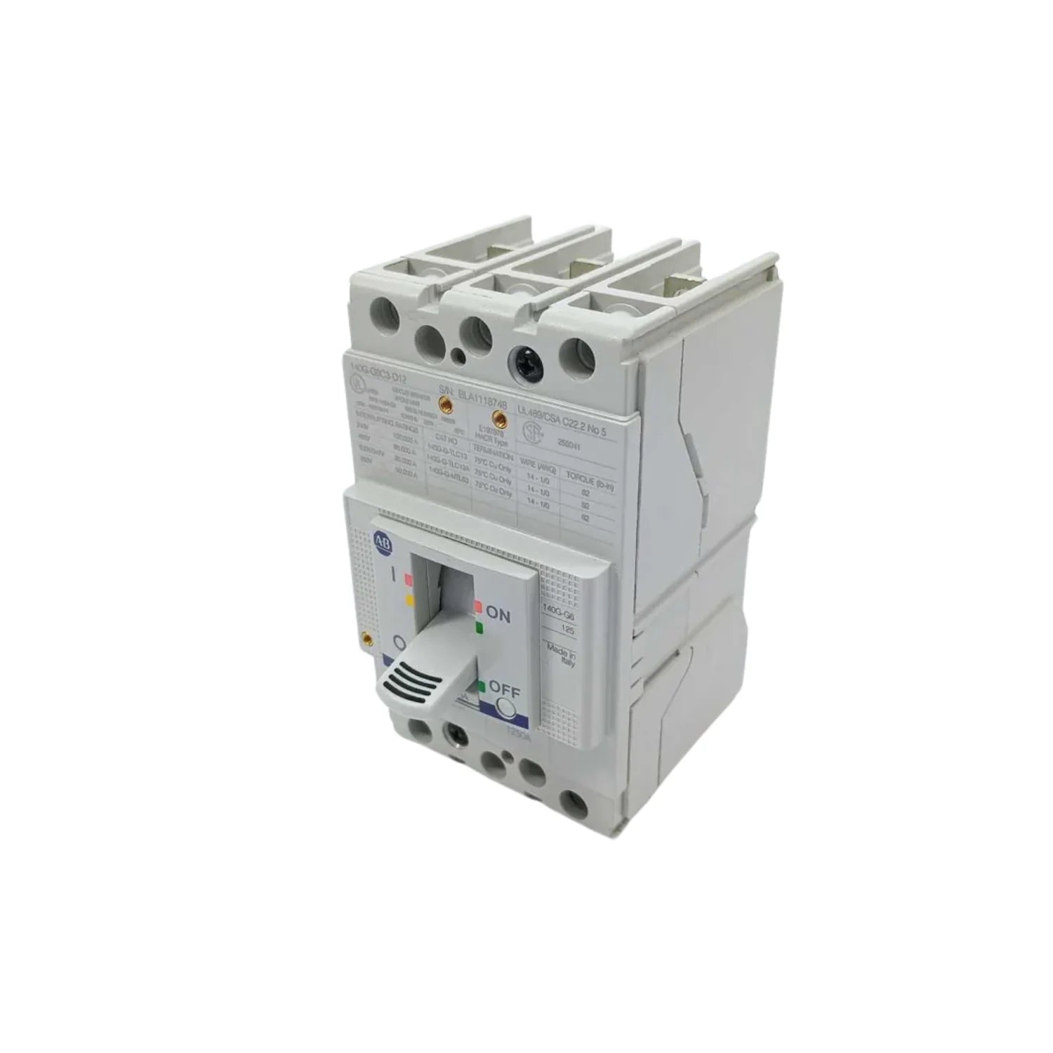 Allen-Bradley 140G-G6C3-D10