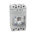 Allen-Bradley 140G-G6C3-D12 molded case circuit breaker, 3-pole, 125A, 65 kA, G frame, thermal-magnetic protection.