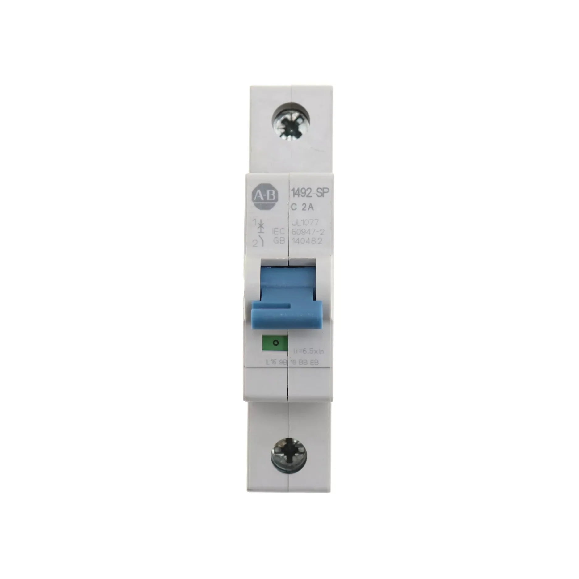 1492-SPM1C020, disjuntor Allen-Bradley monopolar de 20 A, ideal para proteção de circuitos em painéis elétricos industriais.