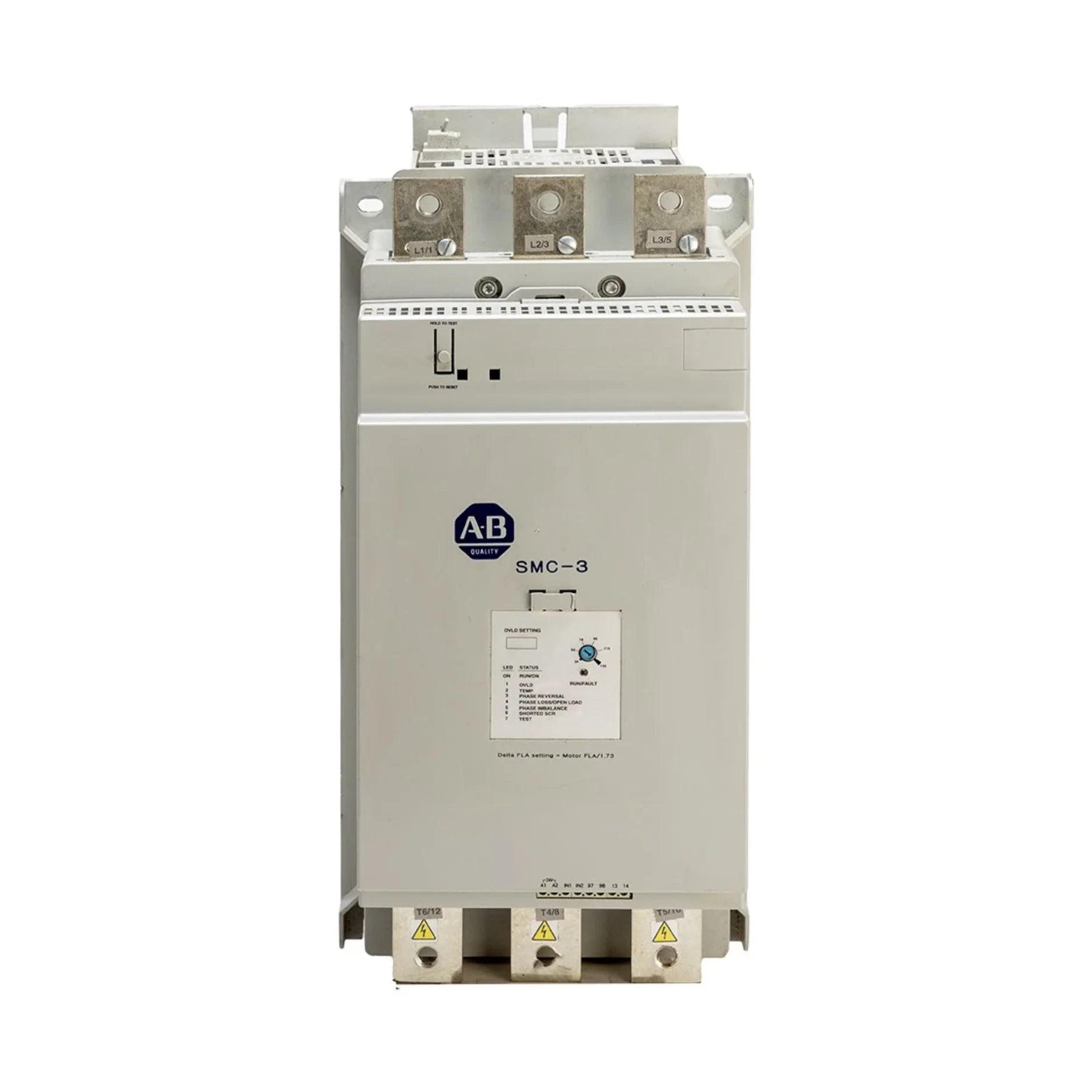 Allen-Bradley 150-C135NBR SMC-3 soft starter 135A 480V 3-phase 24V AC/DC control