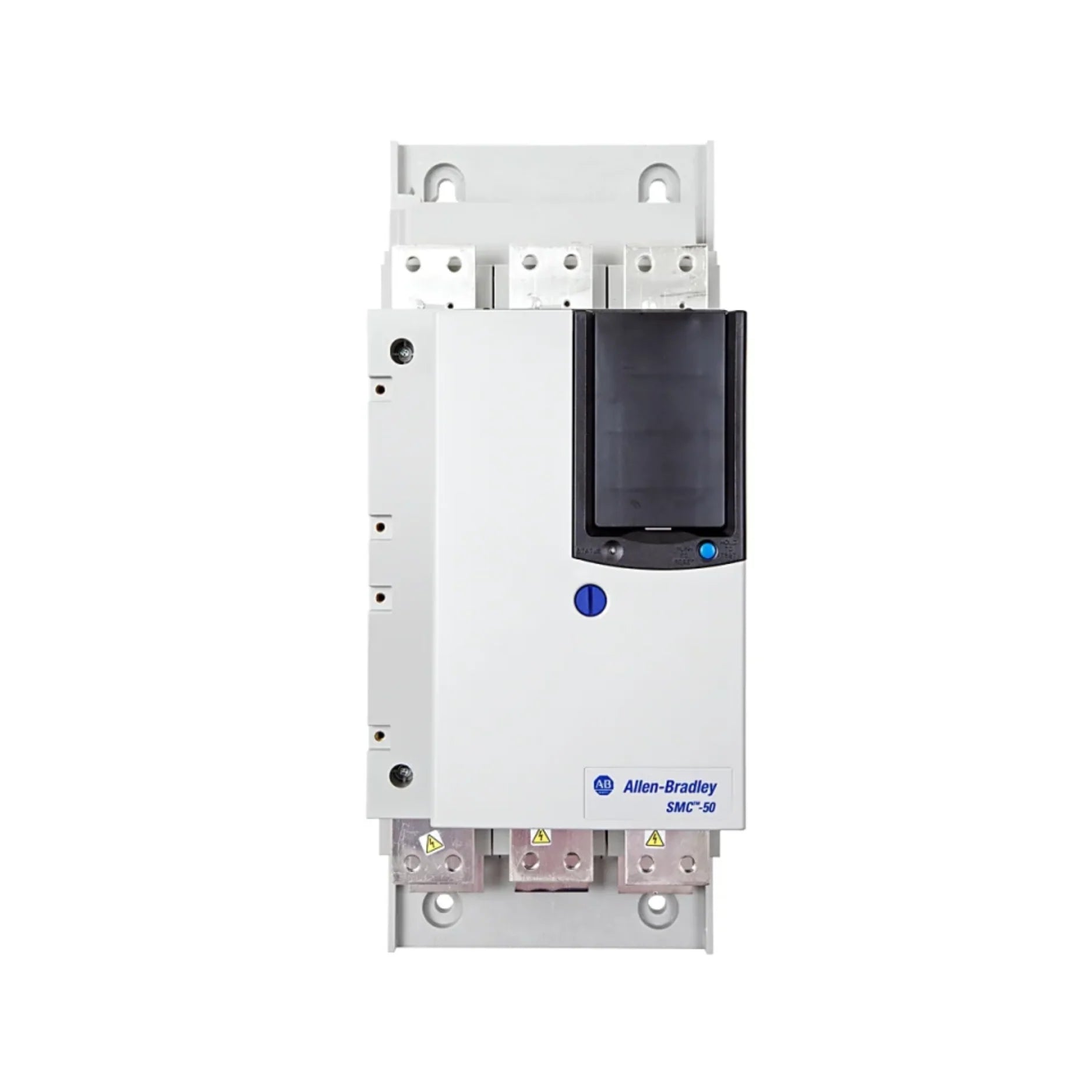 Allen-Bradley 150-S251NBD SMC-50 controller, 251A, 200–480V, 200HP, open type with bypass