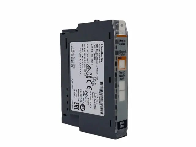 1734-IT2I Allen Bradley Compact I/O module designed for high-resolution analog input in industrial automation systems. - DDPARTS SOLUTION