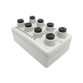 Allen-Bradley 1738-IB16DM12 ArmorPoint 24V DC input module with 16 sinking inputs and M12 connectors, IP65/66/67-rated.