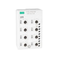 Allen-Bradley 1738-OB8EM8 ArmorPoint 8-point output module, 24V DC sourcing, 1A per channel, with M8 connectors, IP67-rated.