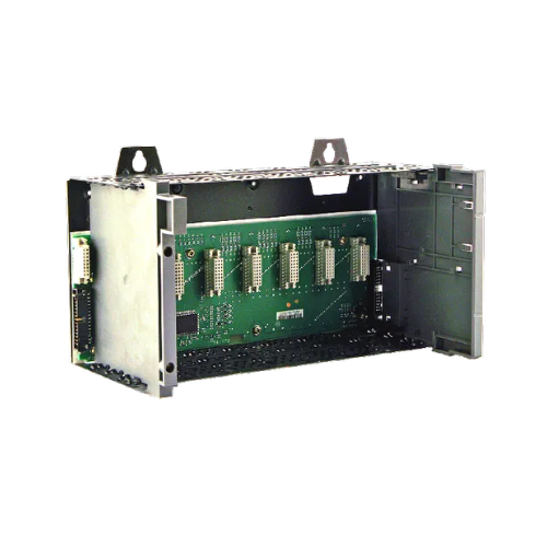 Allen-Bradley 1746-A7 SLC 500 7-slot modular chassis for PLC systems, supporting processors, I/O, and communication modules in industrial automation.
