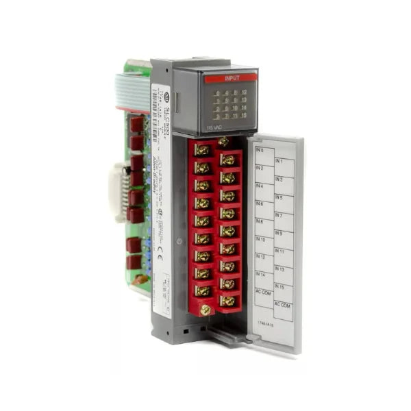 Allen-Bradley 1746-IA16 input module, SLC 500 16-point AC digital input for industrial automation systems