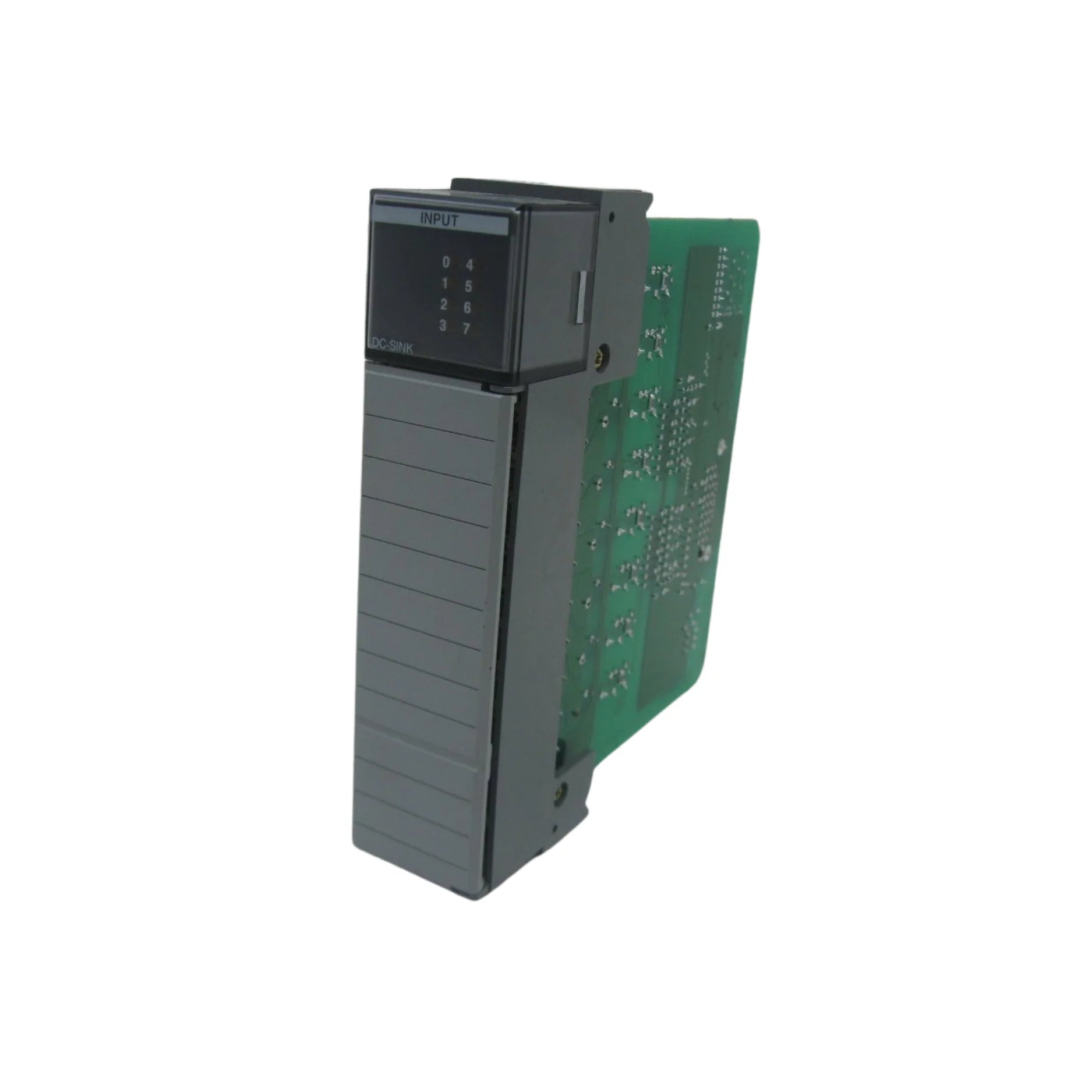 1746-IB8, módulo de entrada digital Allen-Bradley SLC 500 com 8 canais, ideal para controle em sistemas de automação industrial.