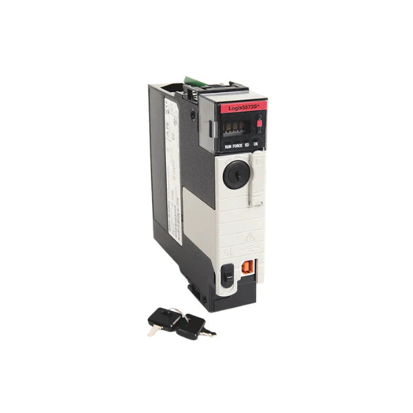 "Allen-Bradley 1756-L73S ControlLogix safety controller, 8MB memory, SIL 3, PLe, high-performance safety PLC