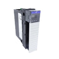 Allen-Bradley 1756-RIO remote I/O module, 1-port scanner/adapter, supports up to 230.4 Kbps, ControlLogix platform.