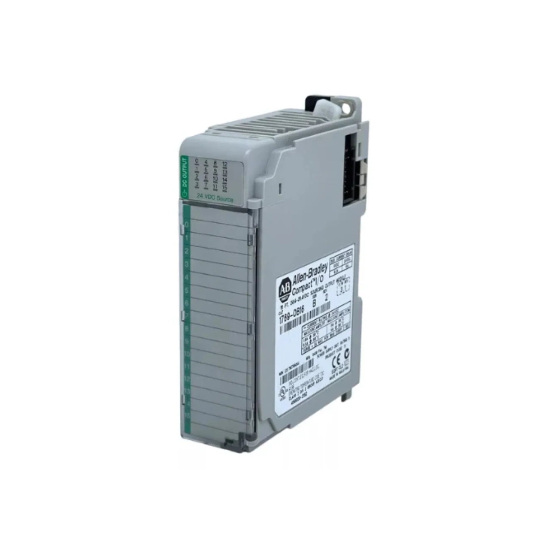 "1769-OB16 Allen Bradley Output Module, compact I/O solution for industrial automation and control systems."