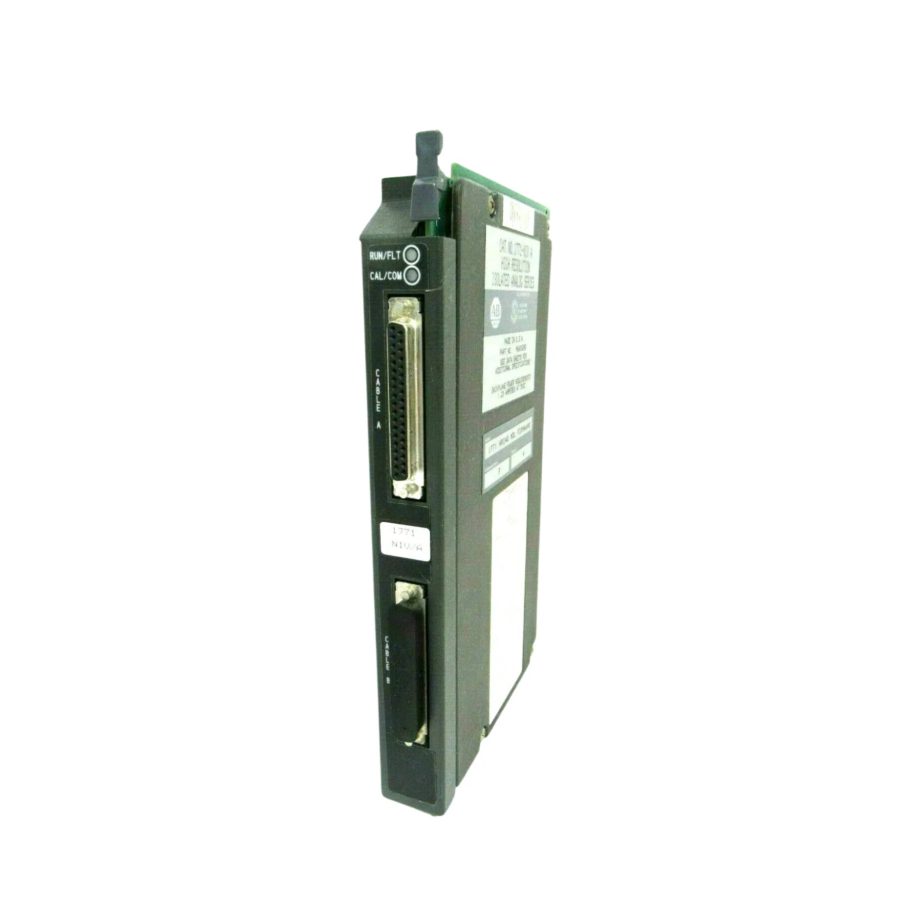 1771-NIV1_C Allen-Bradley PLC-5 analog input module, 2-channel, 0-10V, for high-accuracy voltage signal monitoring