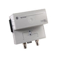Allen-Bradley 1786-RPCD ControlNet right-angle repeater cable, for extending and connecting ControlNet networks in automation systems.