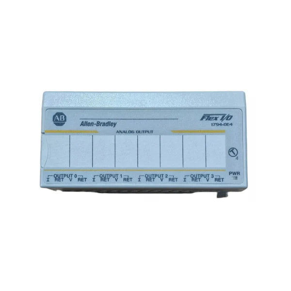 Allen-Bradley 1794-OE4 Flex I/O module, 4-channel, 24V DC output for reliable control in industrial automation systems