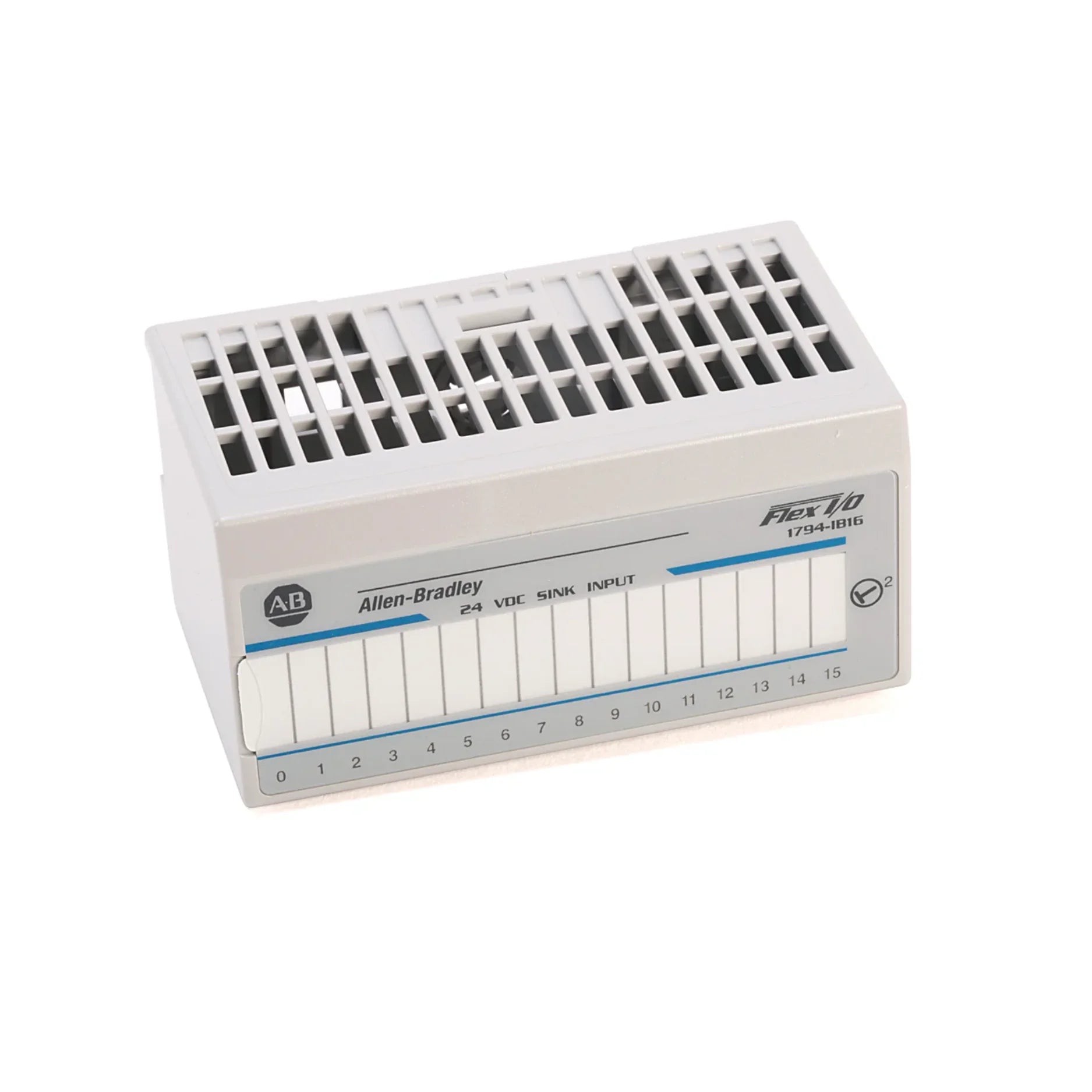1794-IB16D, módulo de entrada digital Allen-Bradley, ideal para sistemas I/O distribuídos em automação industrial.