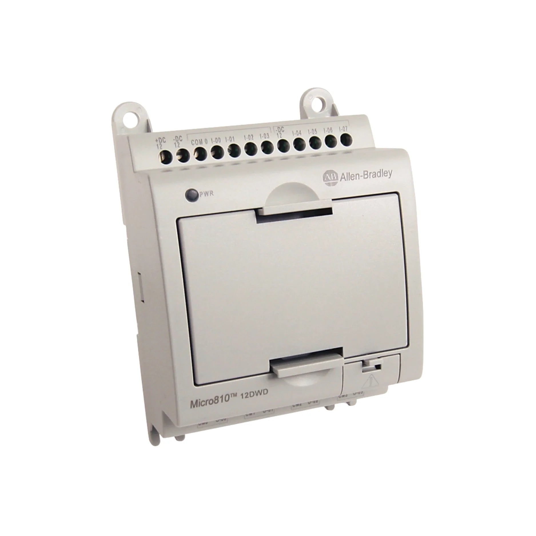Allen-Bradley 2080-LC10-12DWD Micro810 controller, 12V DC, 8IN, 4AIN, 4 relay outputs