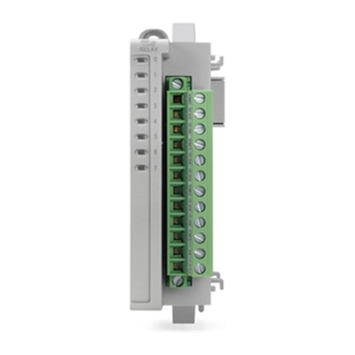 Allen-Bradley 2085-IF4 Micro800 module with 4 analog inputs, 16-bit resolution, and support for current and voltage signals in compact control systems.