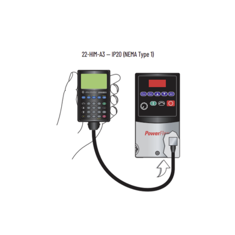 Allen-Bradley 22-HIM-A3 Human Interface Module Keypad with LCD