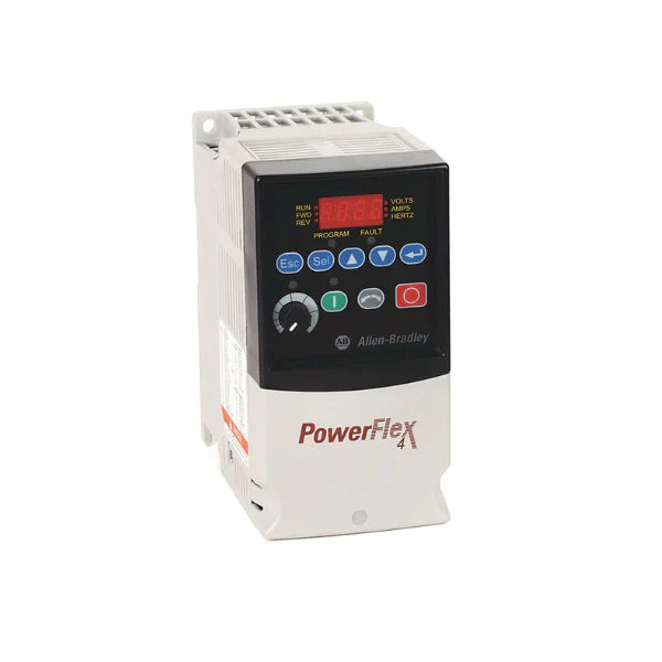 22A-B017N104 Allen-Bradley PowerFlex 4 AC drive, 17A, 240V, for efficient motor speed control in compact automation systems