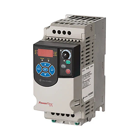 Allen-Bradley 22F-D1P5N103 PowerFlex 4M AC drive, 0.5 HP, 240V, for compact and efficient motor control in industrial automation.