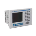 PanelView Plus 6 HMI, 5.7" monochrome, keypad input, 24V DC, Ethernet and RS-232, compact operator interface.