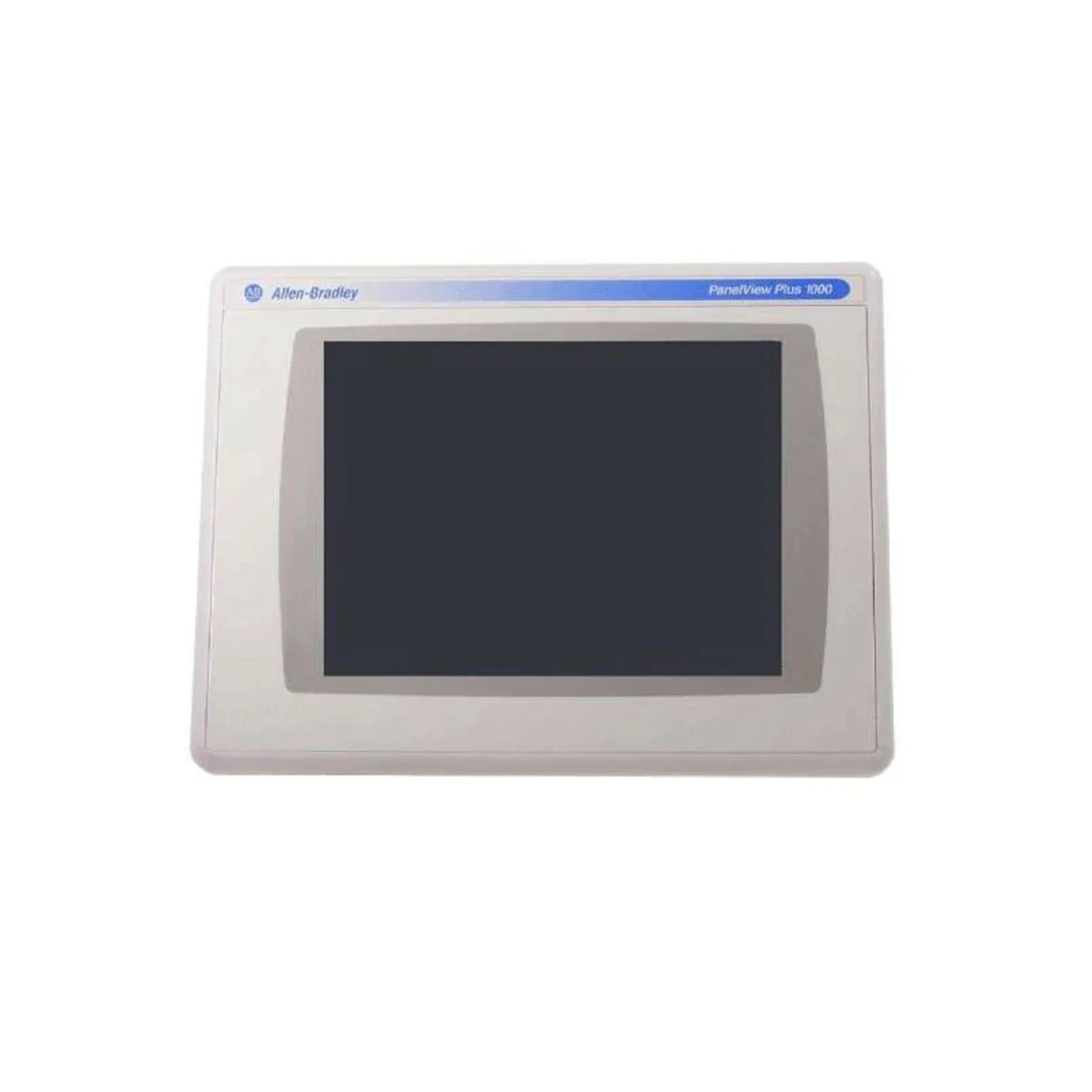 Allen-Bradley 2711P-T10C4D6 PanelView Plus 1000 HMI, 10" color touchscreen, DC power, Ethernet/RS-232 for industrial automation.