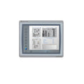 Painel HMI Allen-Bradley 2711P-T12W22D8S, touchscreen de 12 polegadas, interface para controle industrial avançado.