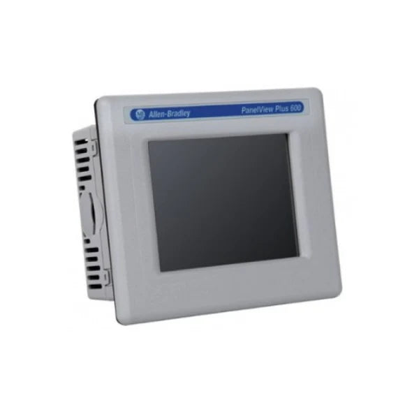 Allen-Bradley 2711P-T6C20D PanelView Plus 600 HMI, 5.7-inch color touchscreen, Ethernet, DC power for control systems