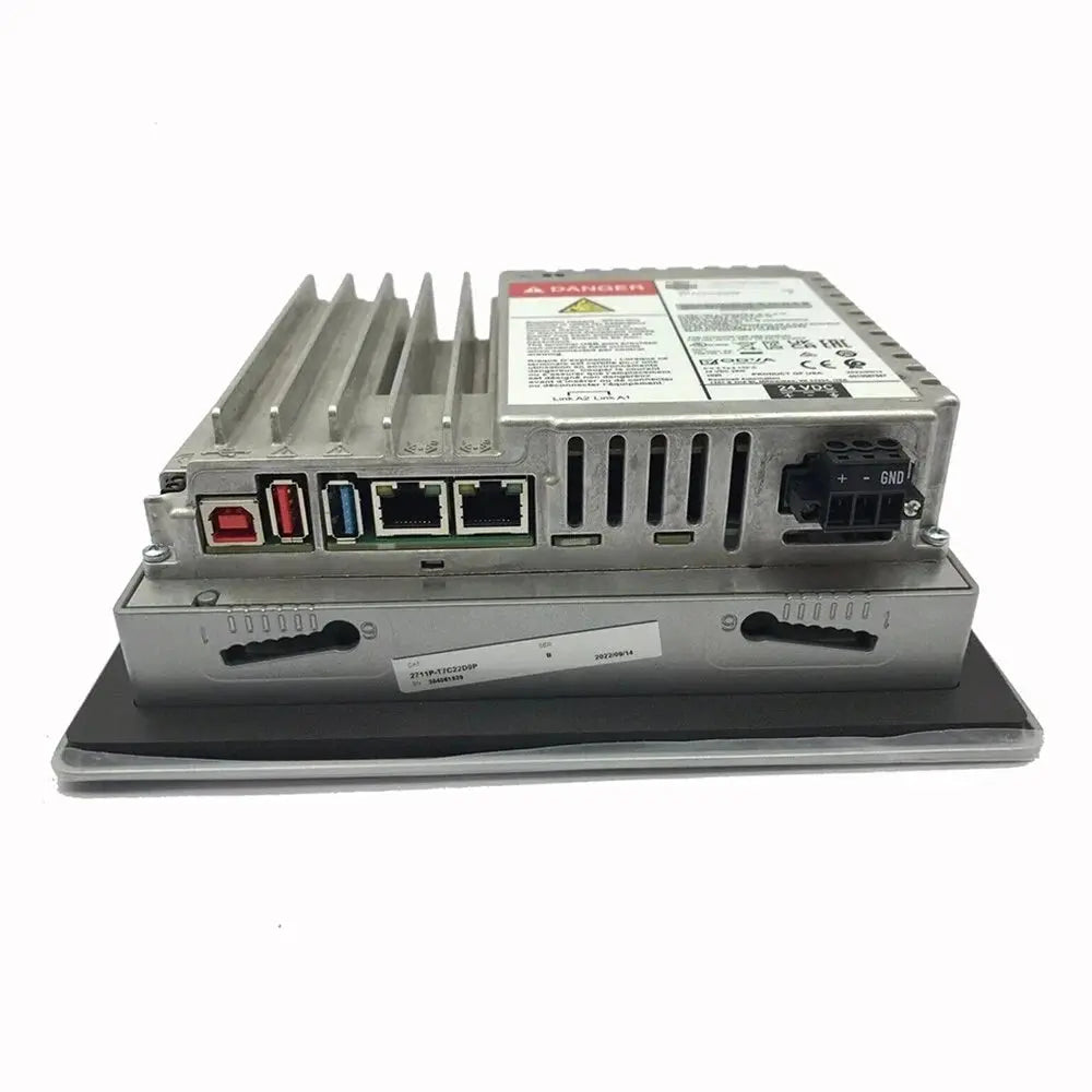 2711P-T7C22D9P Allen Bradley high-performance industrial Human Machine Interface (HMI) with a color touchscreen display, robust processing power, and versatile communication capabilities for efficient control in automation applications. - DDPARTS SOLUTION