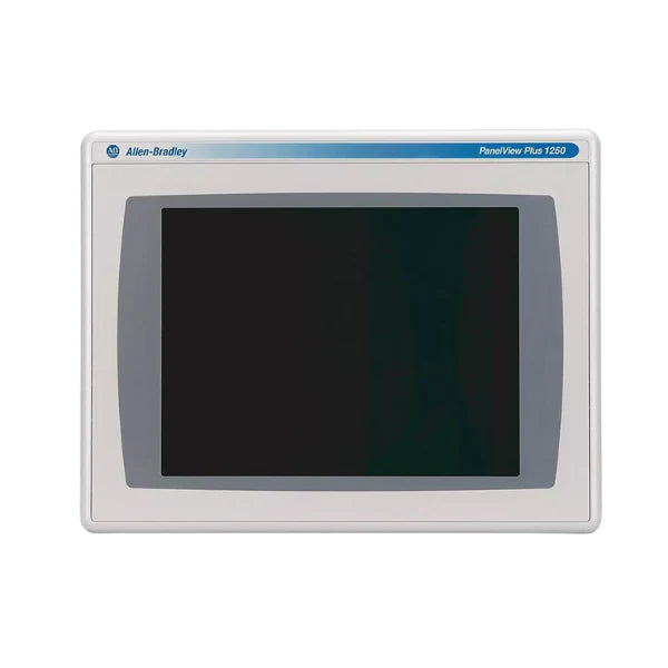 Allen-Bradley 2711PRDT12C PanelView Plus 1250 terminal, 12.1-inch touchscreen HMI, DC power for industrial control