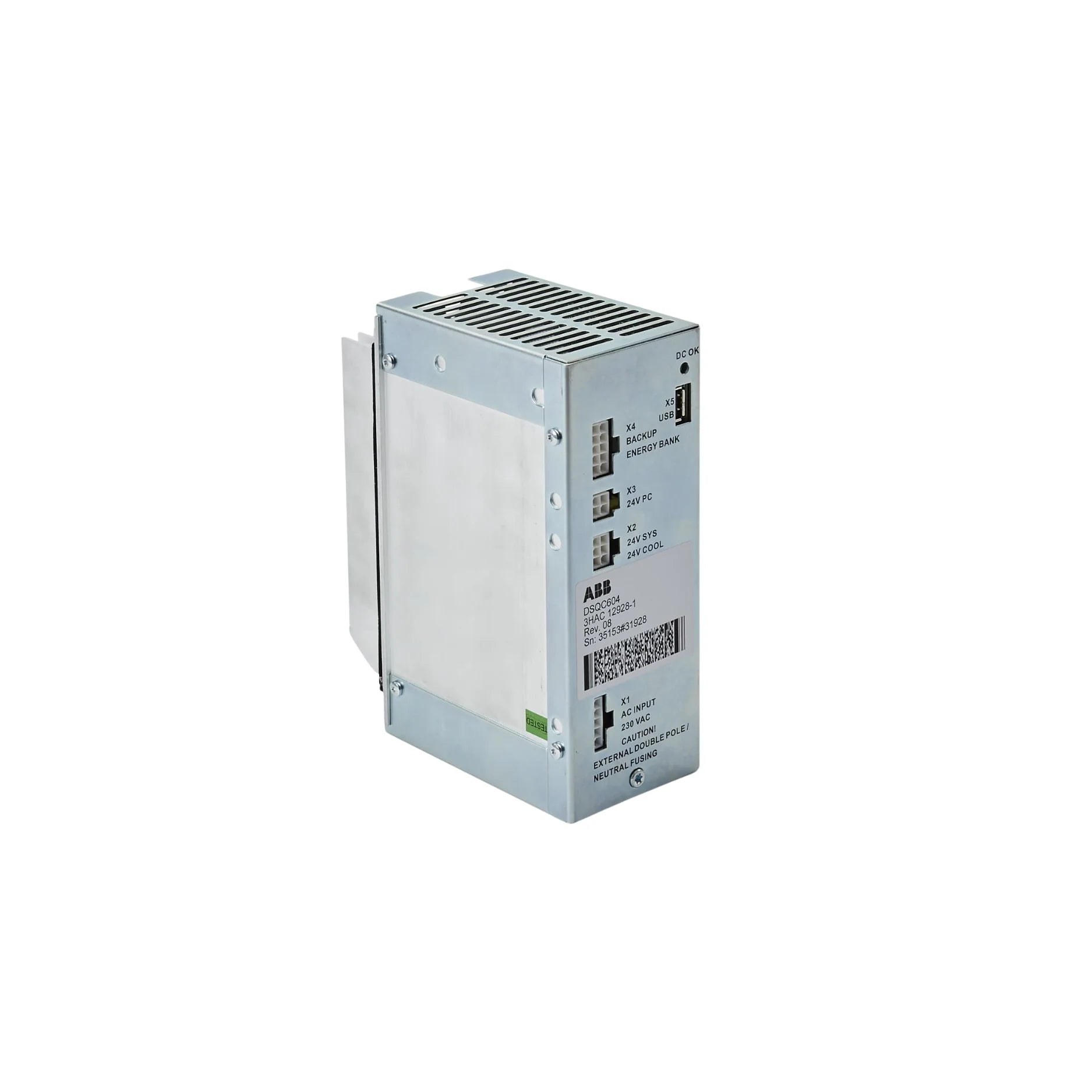 ABB 3HAC12928-1 axis calibration device for precise robot joint alignment and maintenance.
