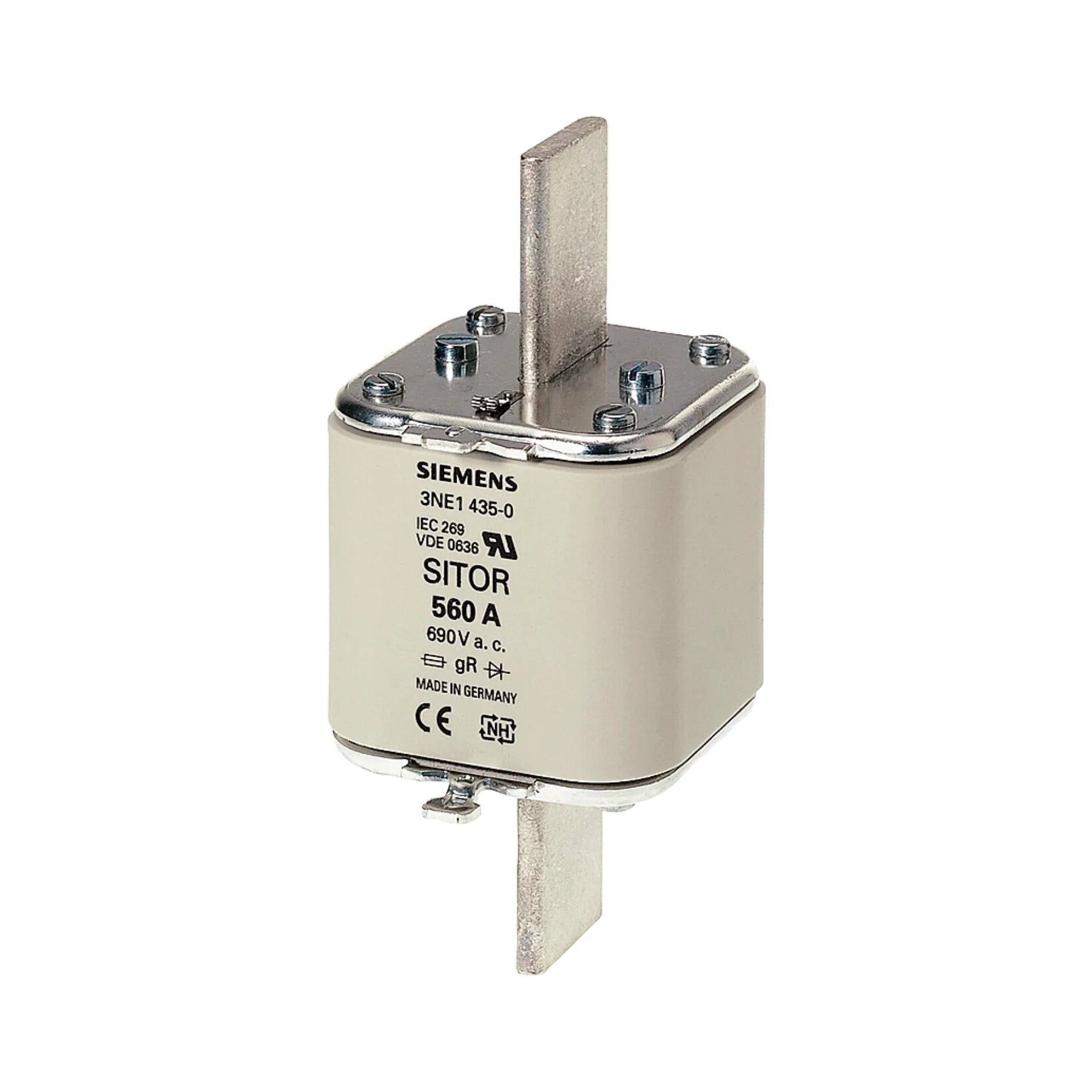 Siemens 3NE1435-0 LV HRC fuse, NH design, industrial protection