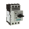 Siemens 3RV1021-1KA10 motor protection circuit breaker, 9–12.5 A, 3-pole, size S0, 100 kA short-circuit capacity, screw terminals.