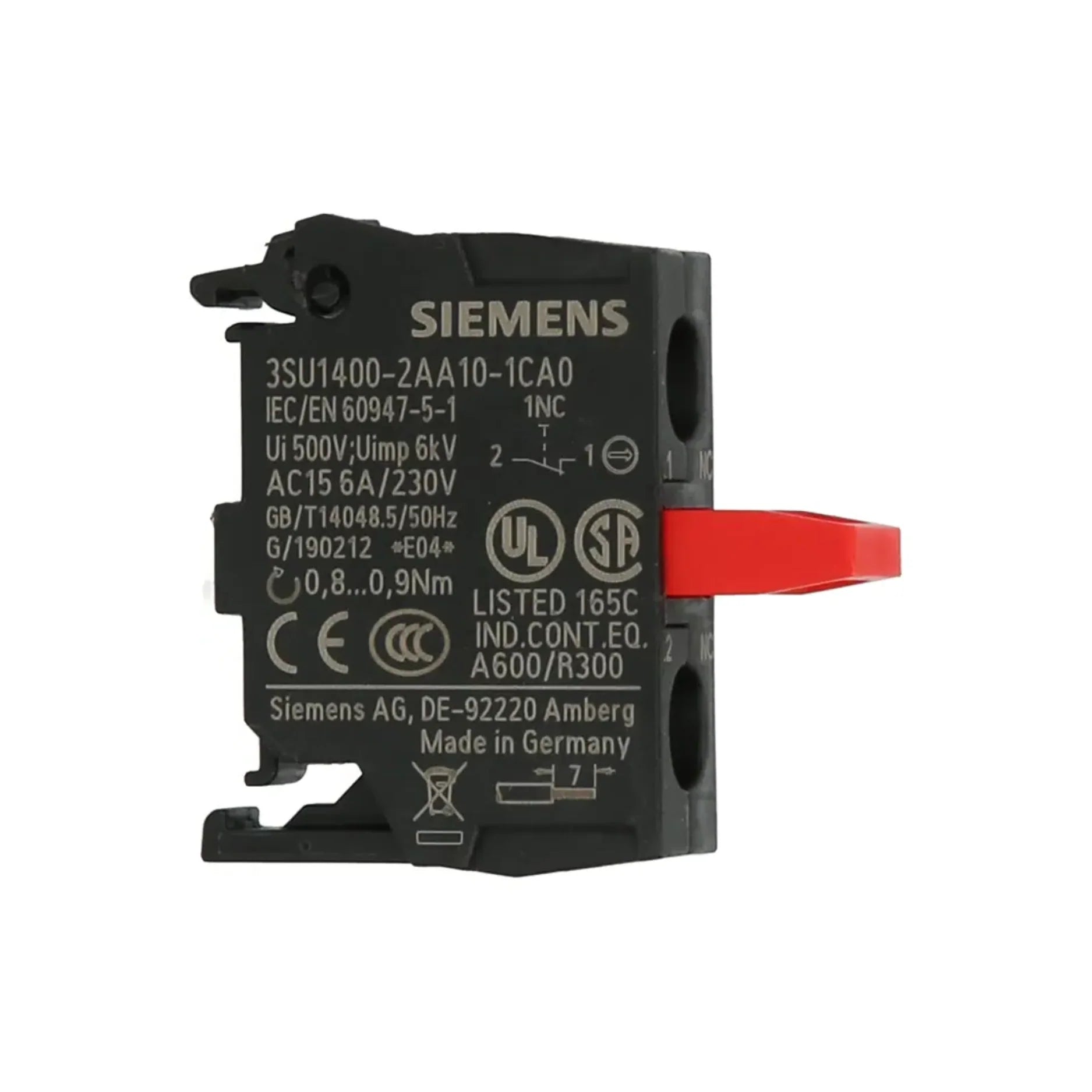 Siemens 3SU1400-2AA10-1CA0