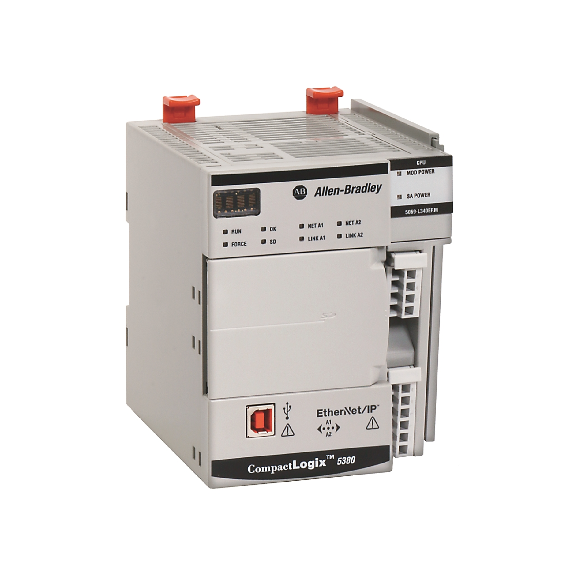 5069-L330ERMK CompactLogix controller with dual Ethernet ports for high-performance industrial automation