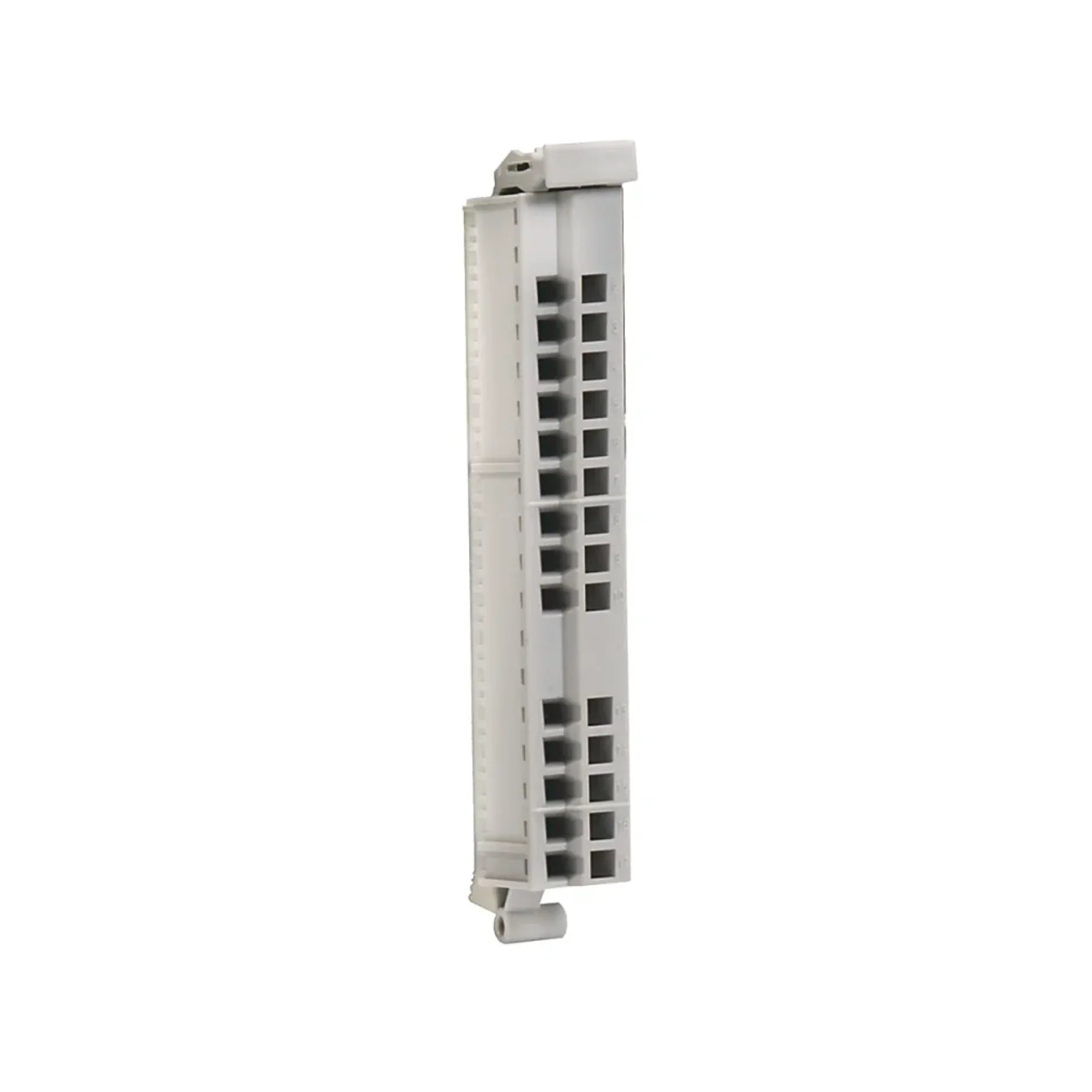 Allen-Bradley 5069-RTB14CJC-SPRING terminal block with 14 spring-clamp pins and built-in CJC for Compact 5000 I/O modules.