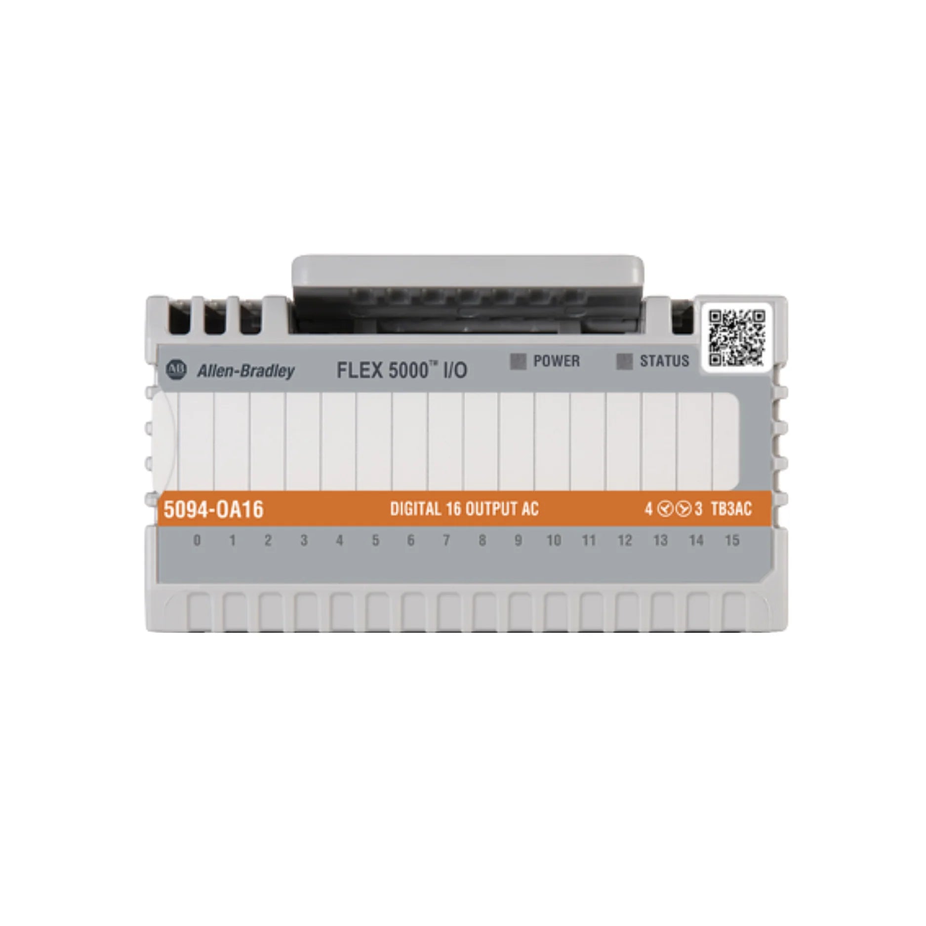 Allen‑Bradley 5094‑OA16 FLEX 5000 digital output module, 120/240V AC, 16 outputs, high-voltage control