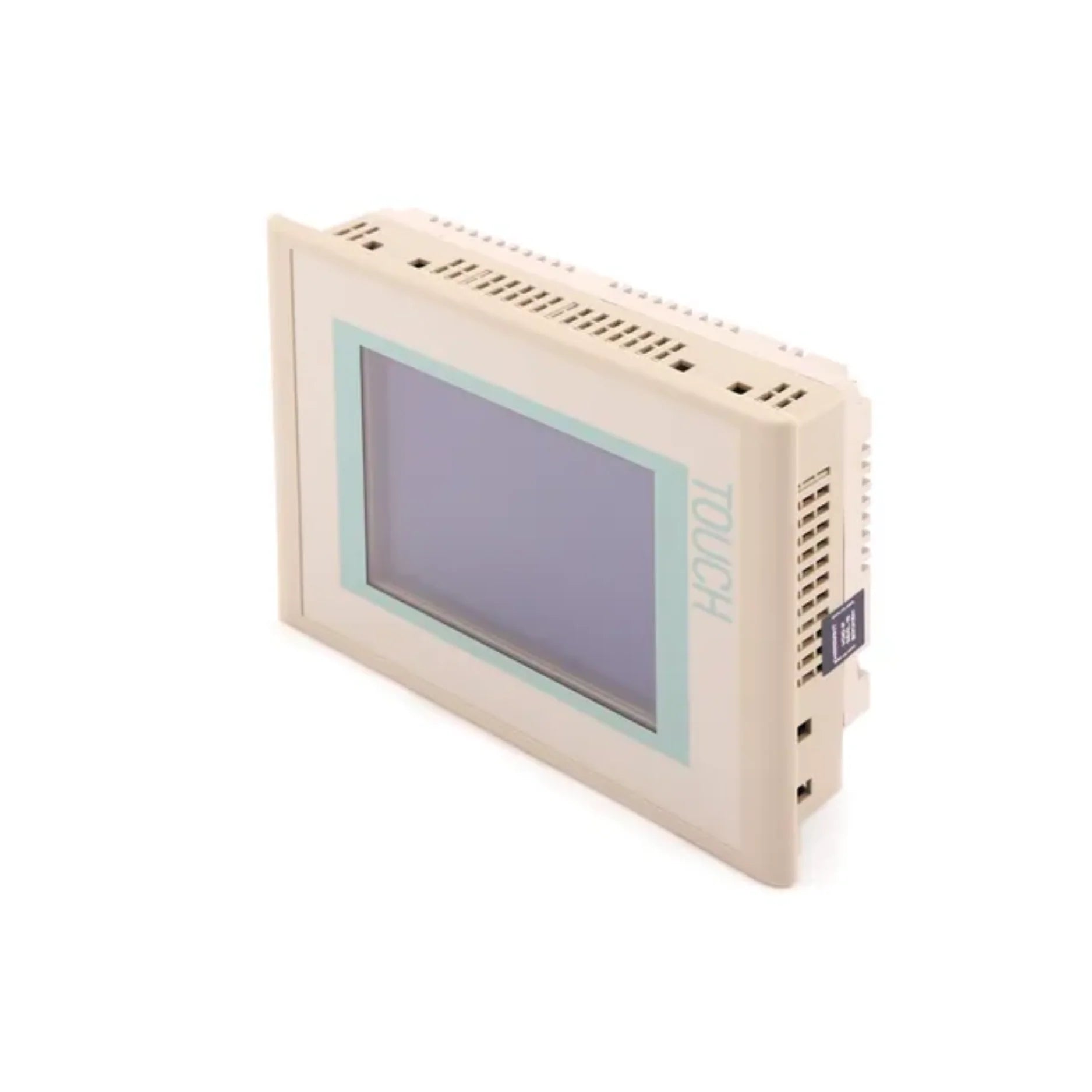 Siemens 6AV6642-0BC01-1AX1 TP177B HMI, 5.7" TFT touchscreen, PROFIBUS DP, 24V DC, IP65 front.