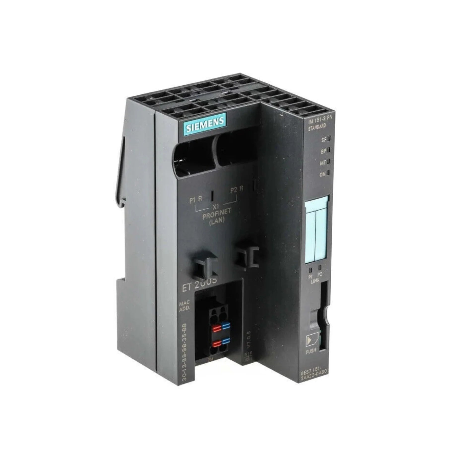 Siemens 6ES7151-3AA23-0AB0 ET 200S interface module for industrial automation.