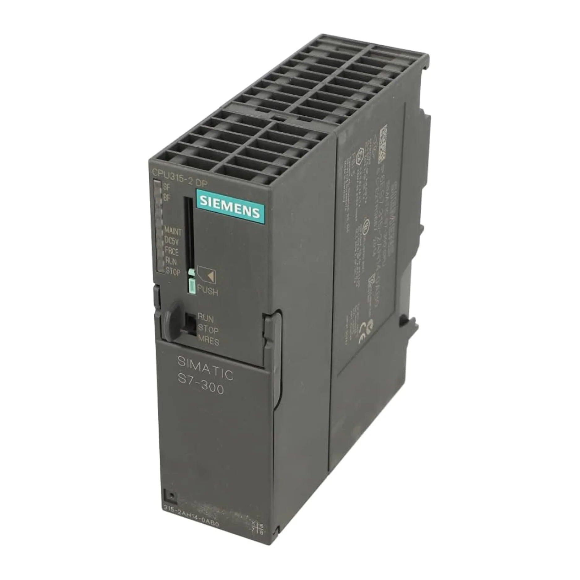 Siemens 6ES7315-2AH14-0AB0 SIMATIC S7-300 CPU module for efficient control of industrial automation systems.