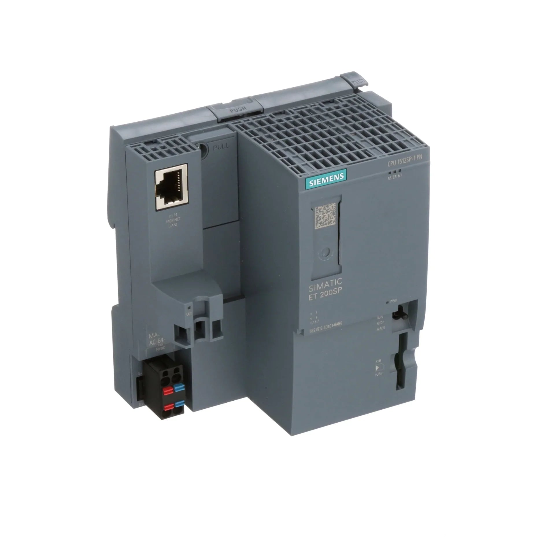 Siemens 6ES7512-1DM03-0AB0 digital module for SIMATIC S7-1500 PLC systems.