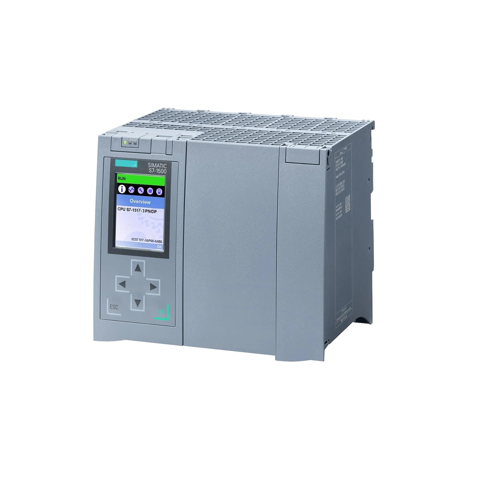 Siemens 6ES7517-3AP00-0AB0 PLC module for high-performance industrial automation systems.
