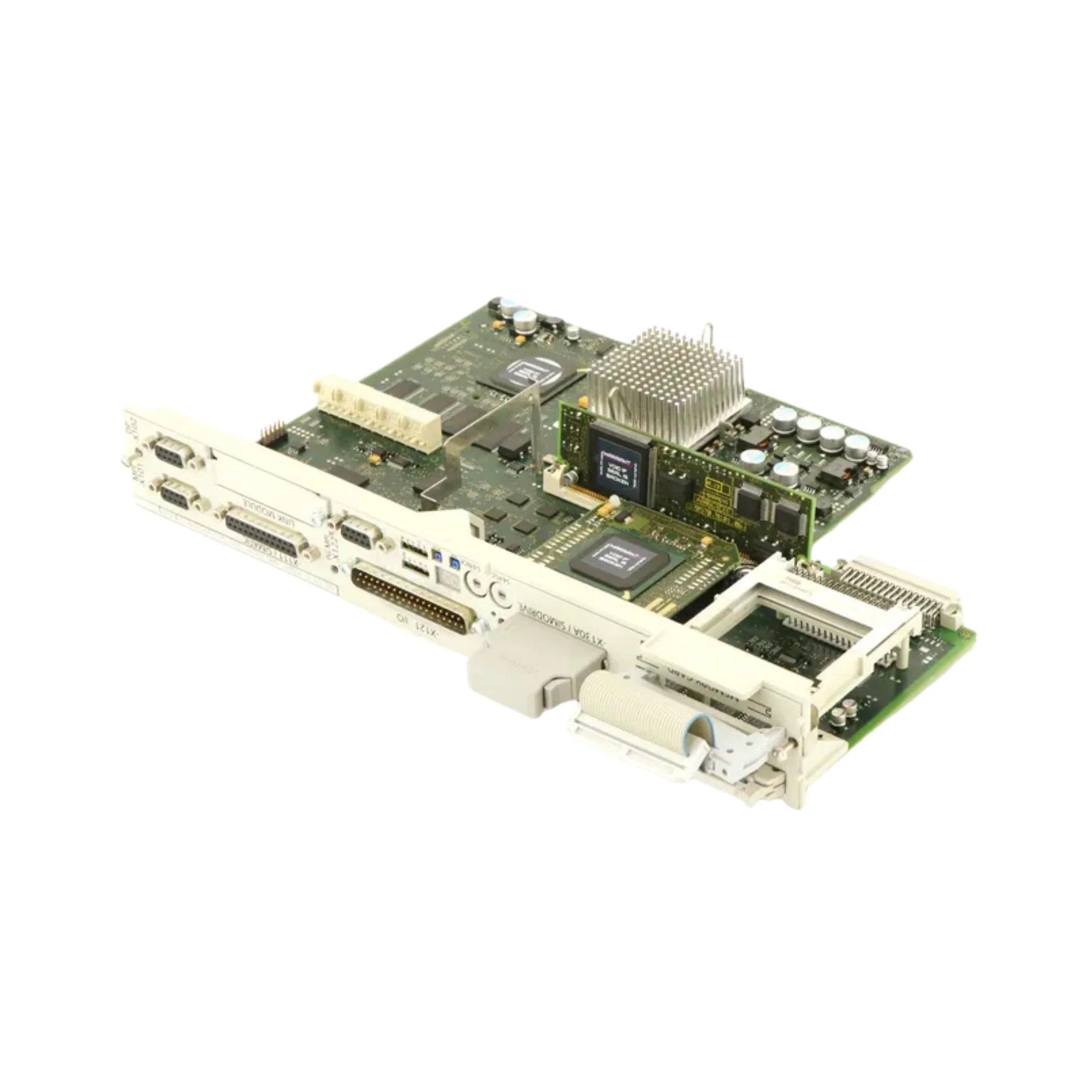 Siemens 6FC5357-0BB25-0AA0 SINUMERIK PCU 50.3 industrial computer with Core2 Duo, 160 GB HDD, and 2 GB RAM.