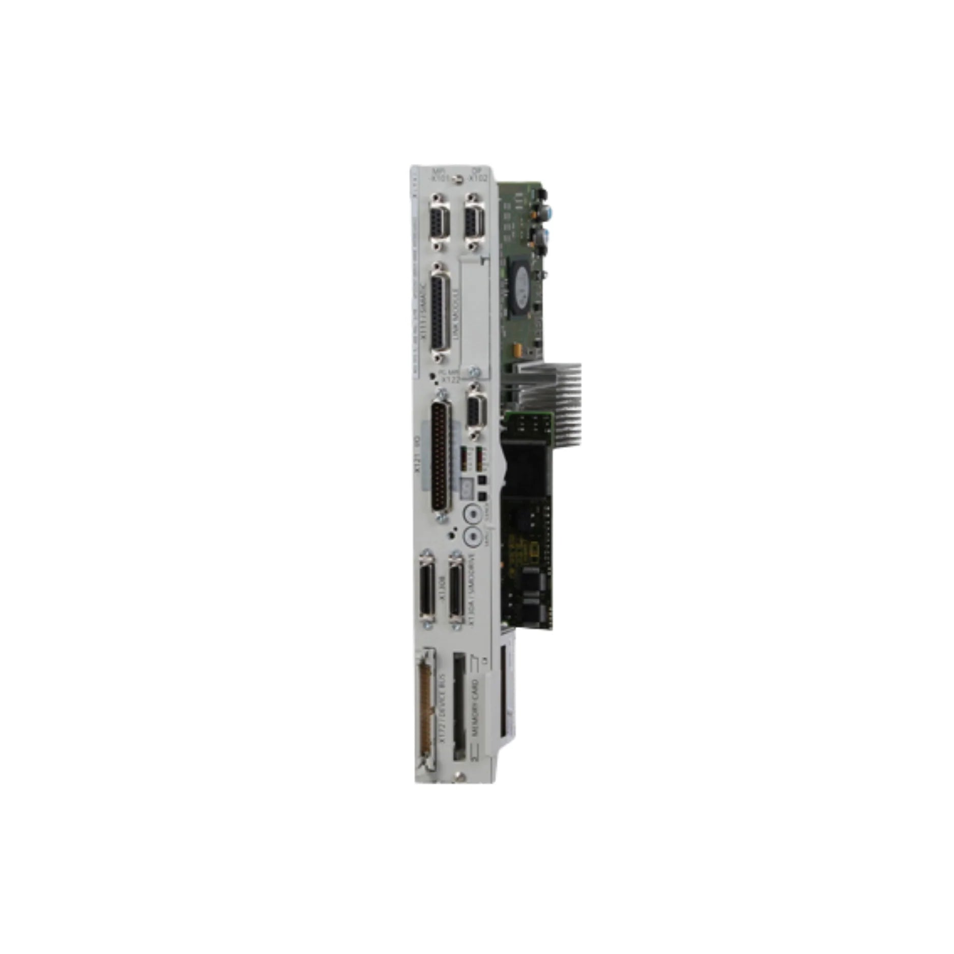Siemens 6FC5357-0BB33-0AA1 SINUMERIK 6-inch touch display operator panel for CNC machine control.