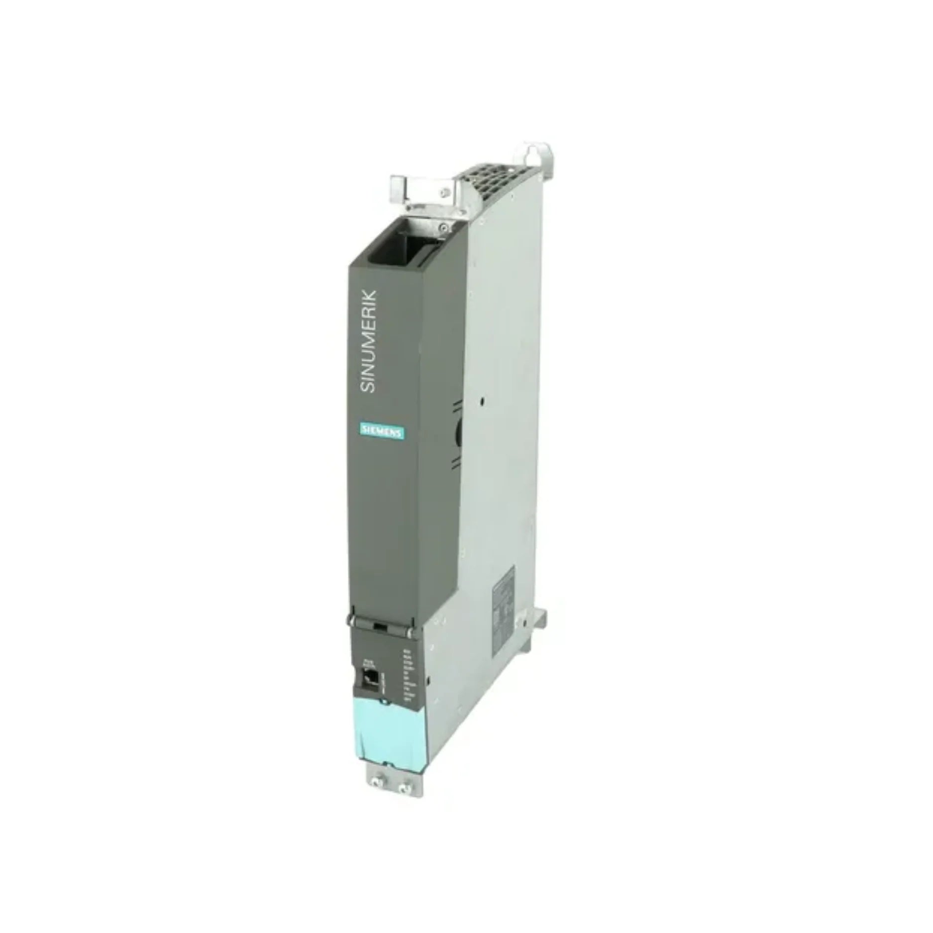Siemens 6FC5371-0AA30-0AA1 SINUMERIK 7" TFT color touchscreen operator panel for CNC machine control.