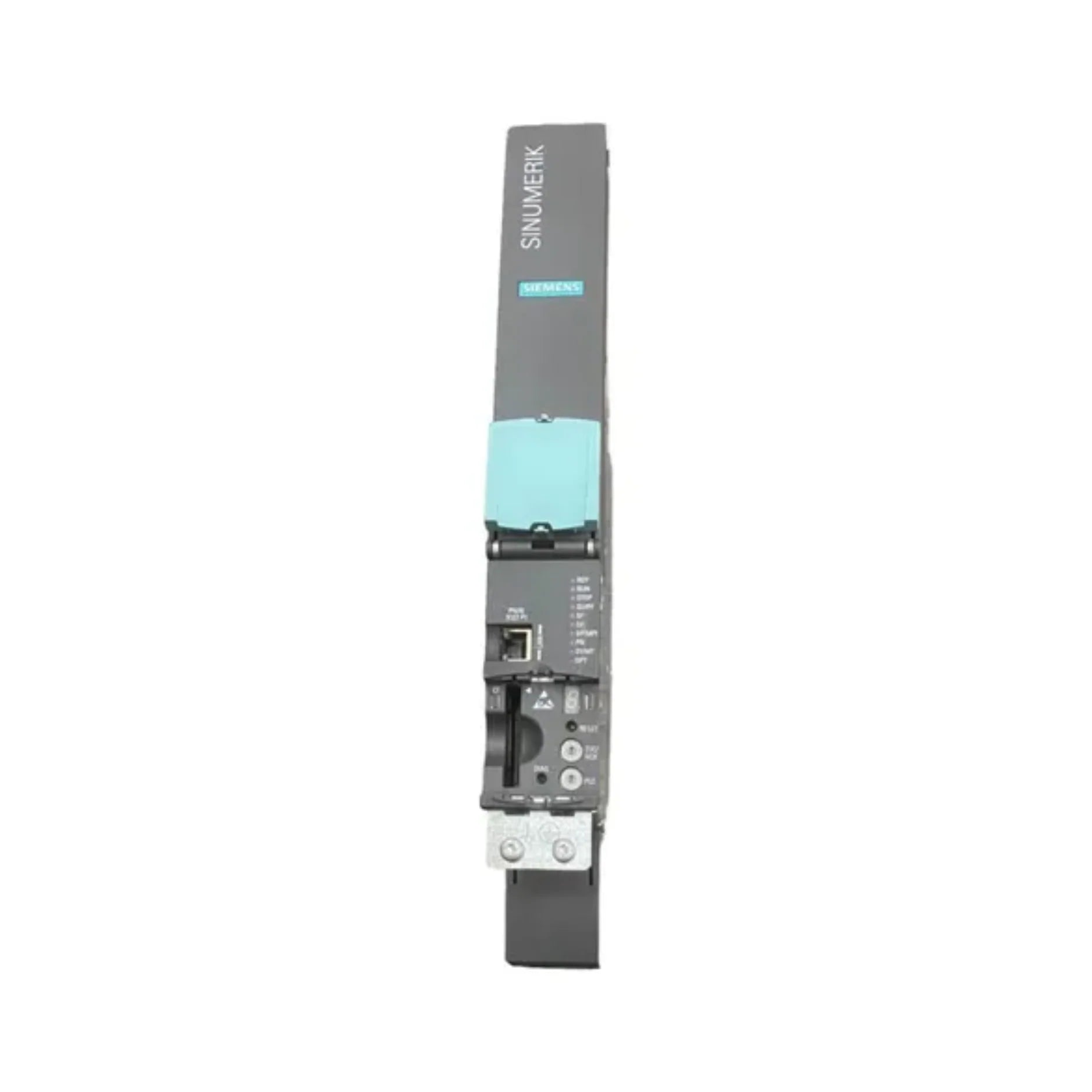 Siemens 6FC5371-0AA30-0AB0 SINUMERIK NCU 730.2 processor unit with 2 MB PLC memory for CNC control.