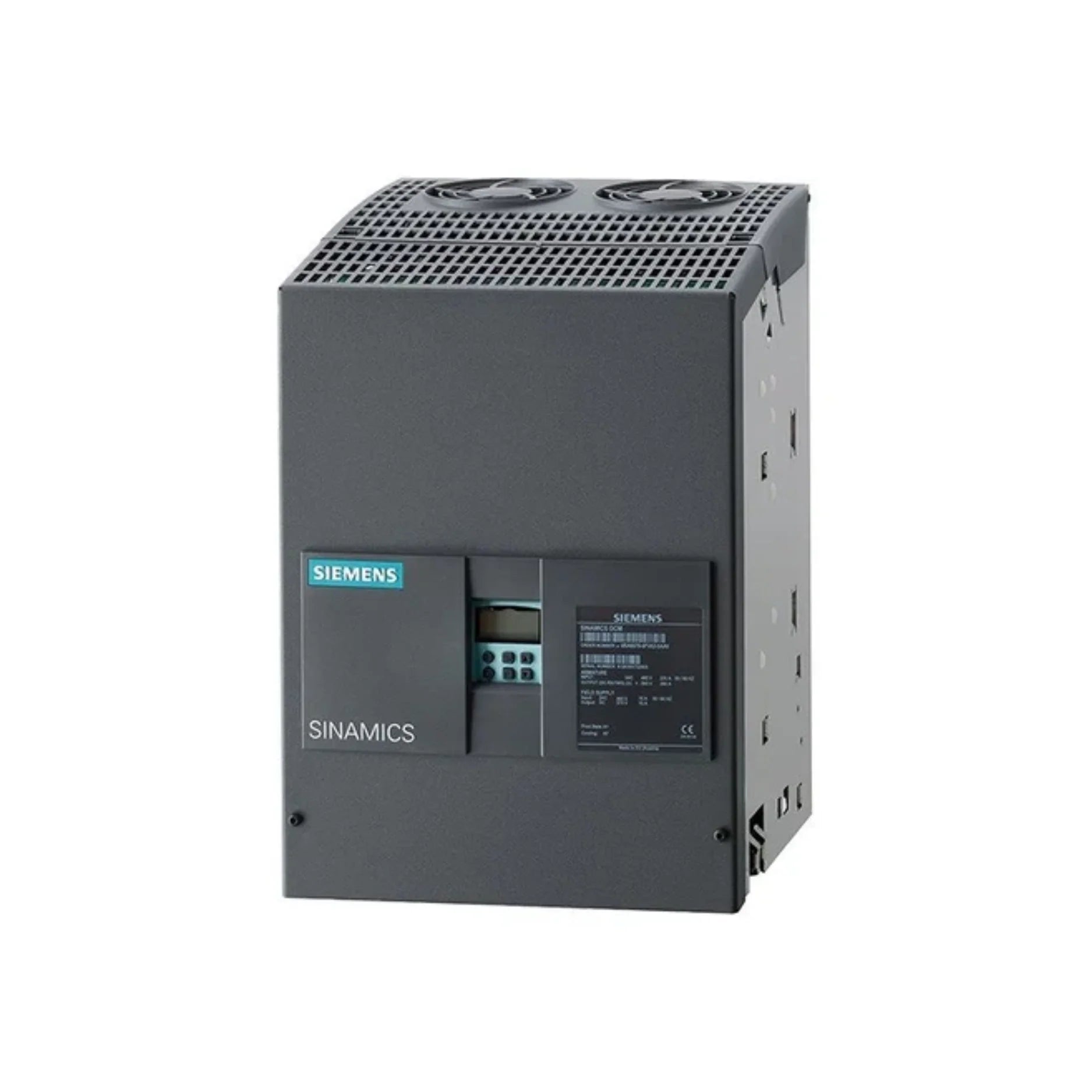 Siemens 6RA8025-6DS22-0AA0 SINAMICS DCM DC converter, 25 A, for precise DC motor control.